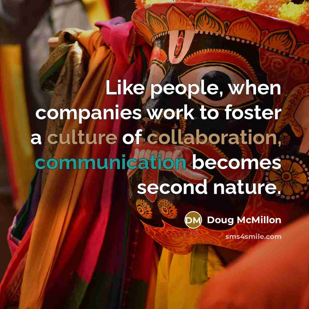 “Like people, when companies work to foster a culture of…” quote by Doug McMillon