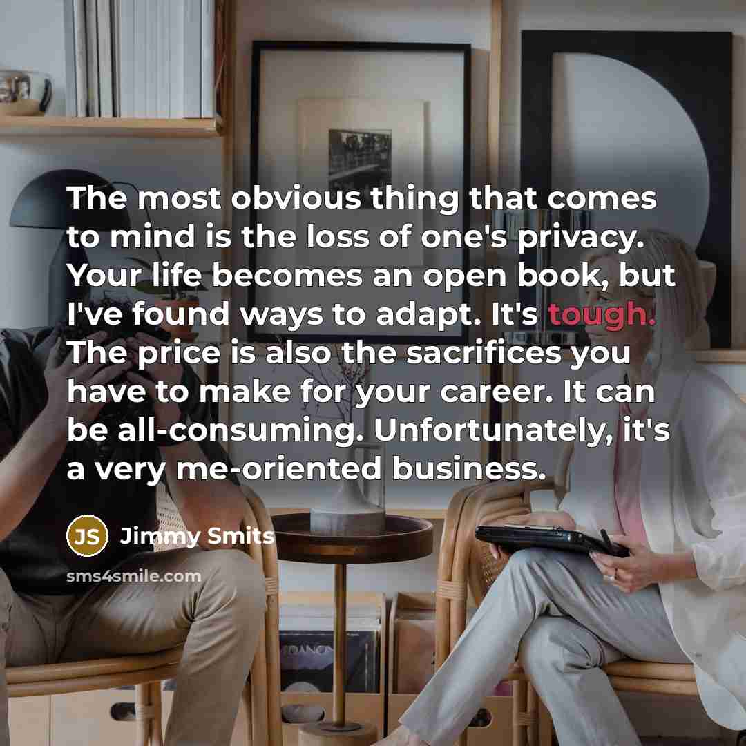 “The most obvious thing that comes to mind is the…” quote by Jimmy Smits