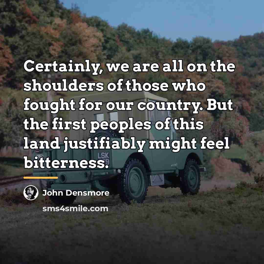 “Certainly, we are all on the shoulders of those who…” quote by John Densmore