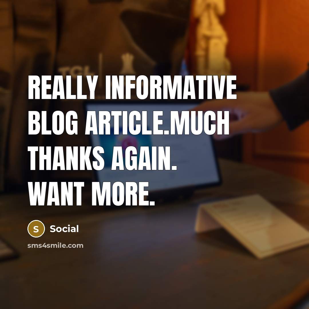 “Really informative blog article.Much thanks again. Want more.” quote by Social