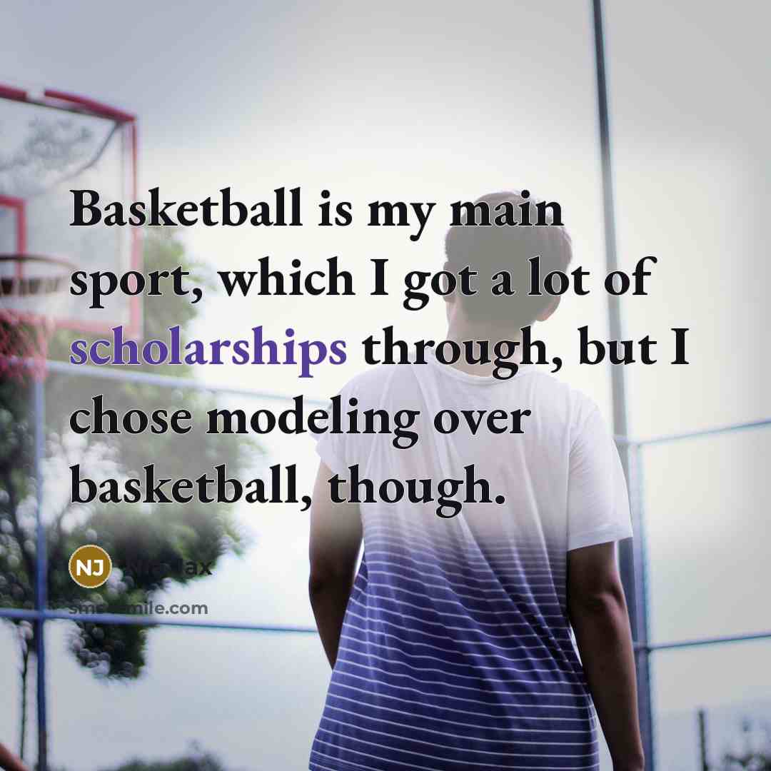 “Basketball is my main sport, which I got a lot…” quote by Nia Jax