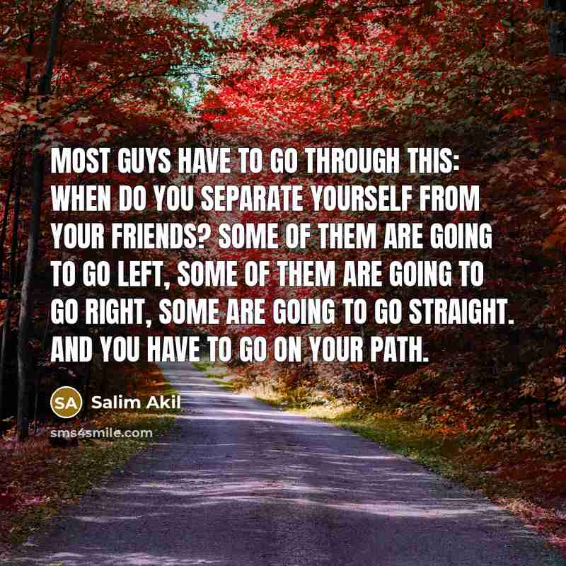 “Most guys have to go through this: When do you…” quote by Salim Akil