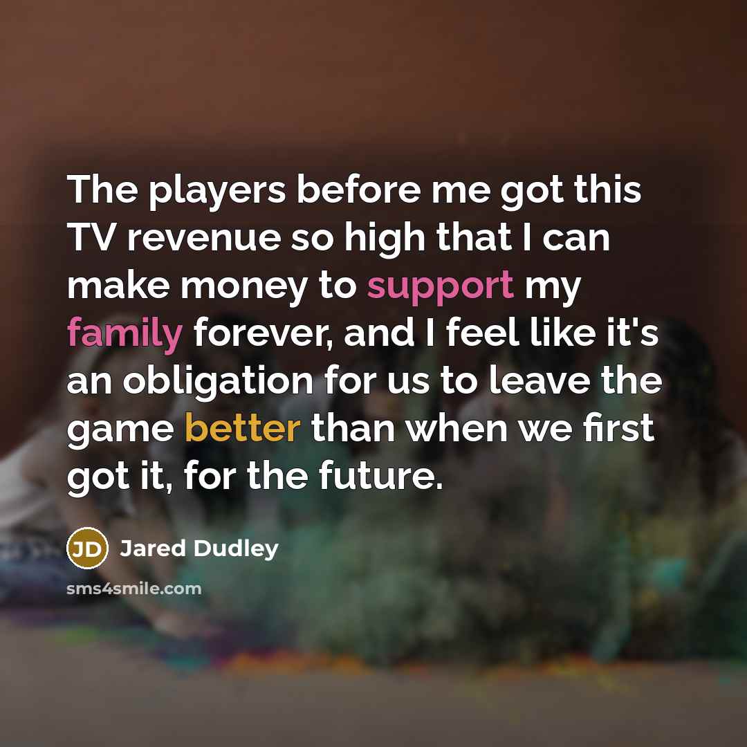 “The players before me got this TV revenue so high…” quote by Jared Dudley