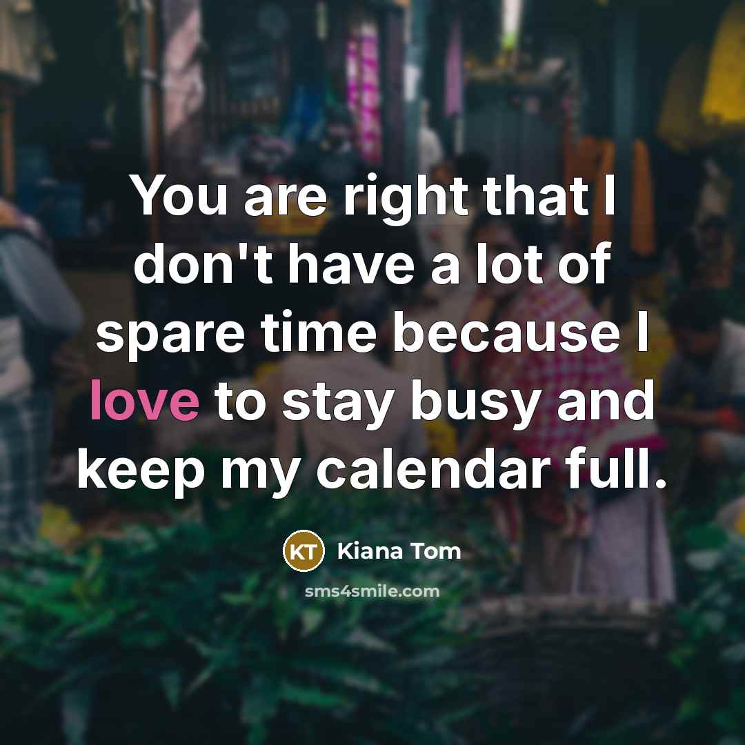 “You are right that I don't have a lot of…” quote by Kiana Tom
