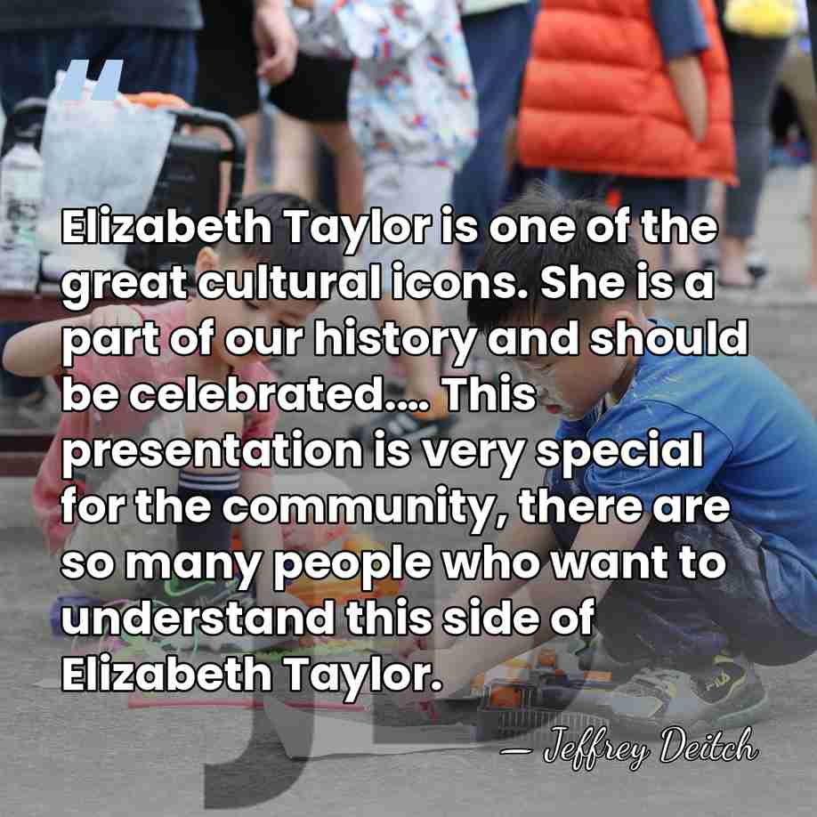 Elizabeth Taylor is one of the great cultural icons. She is a part&hellip; - Jeffrey Deitch