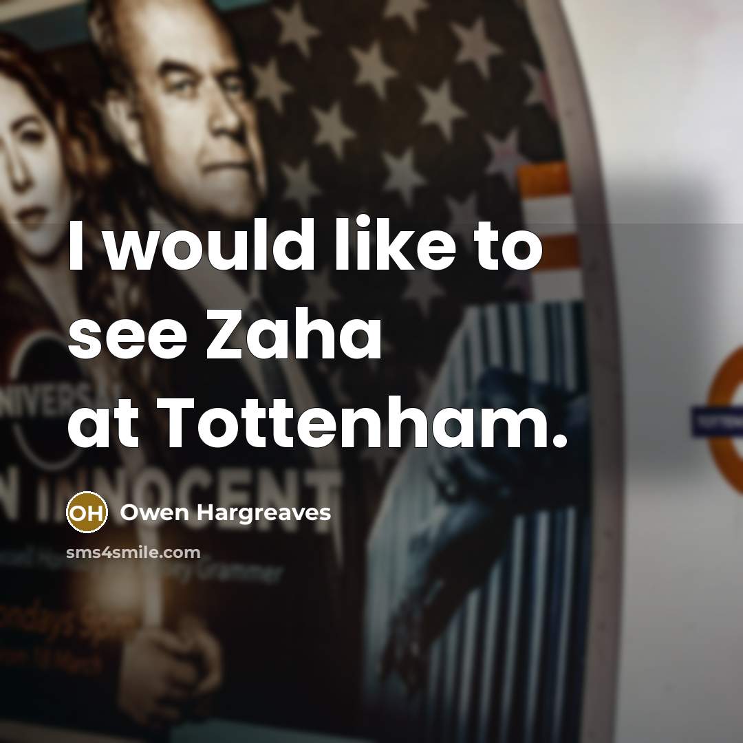 “I would like to see Zaha at Tottenham.…” quote by Owen Hargreaves