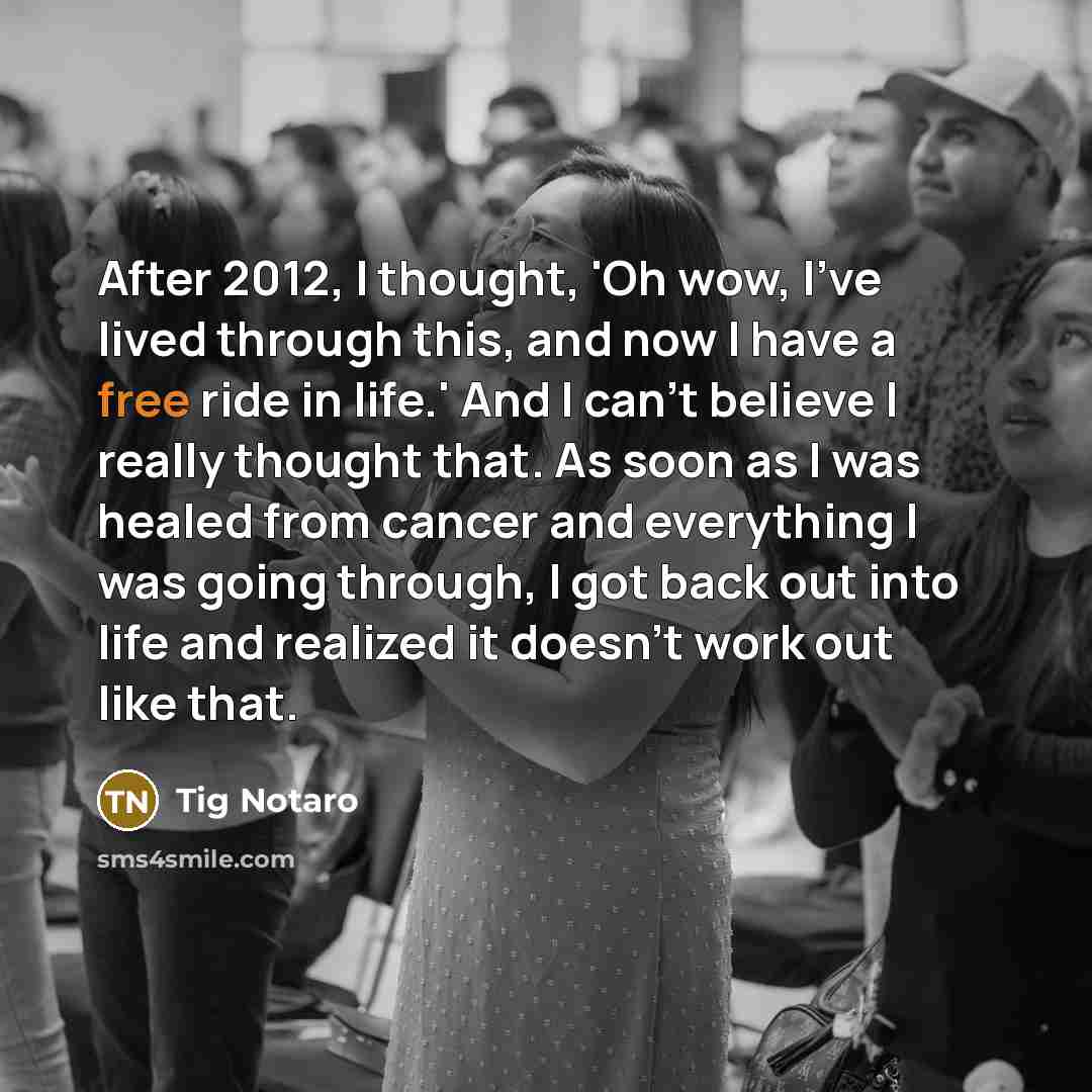 “After 2012, I thought, 'Oh wow, I've lived through this,…” quote by Tig Notaro