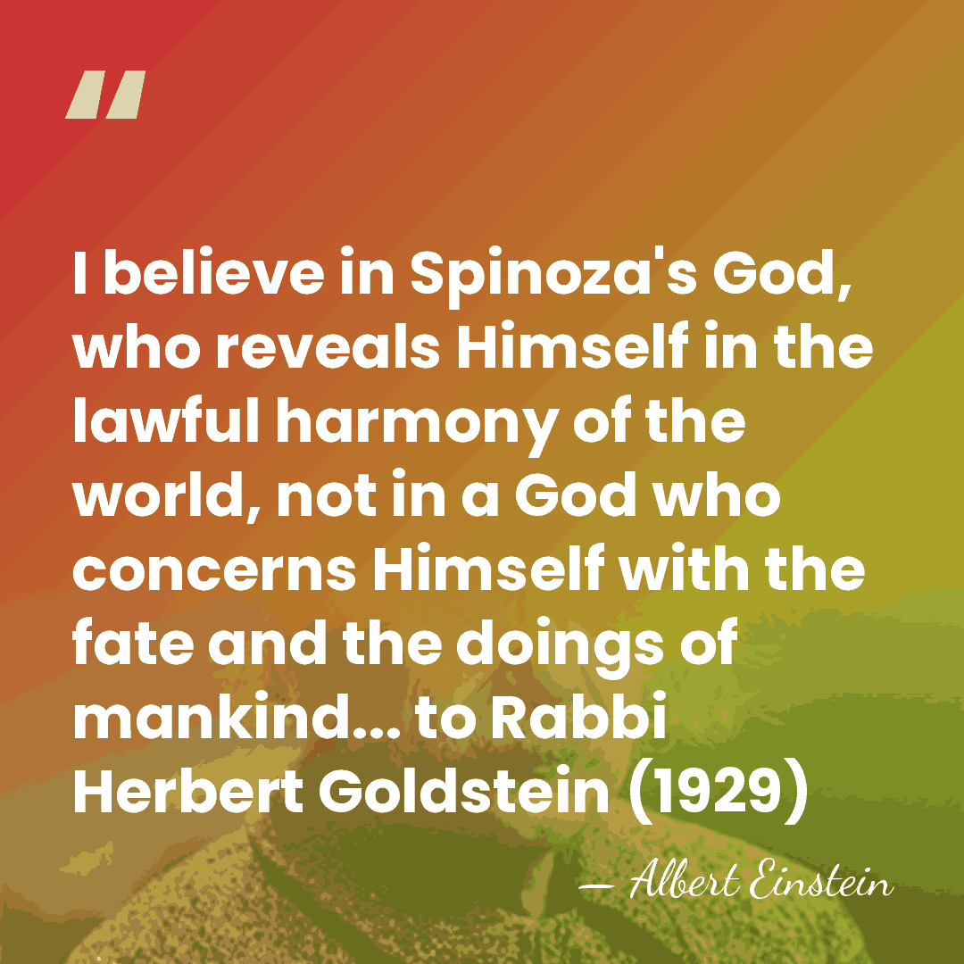 I believe in Spinoza's God, who reveals Himself in the lawful harmony&hellip; - Albert Einstein