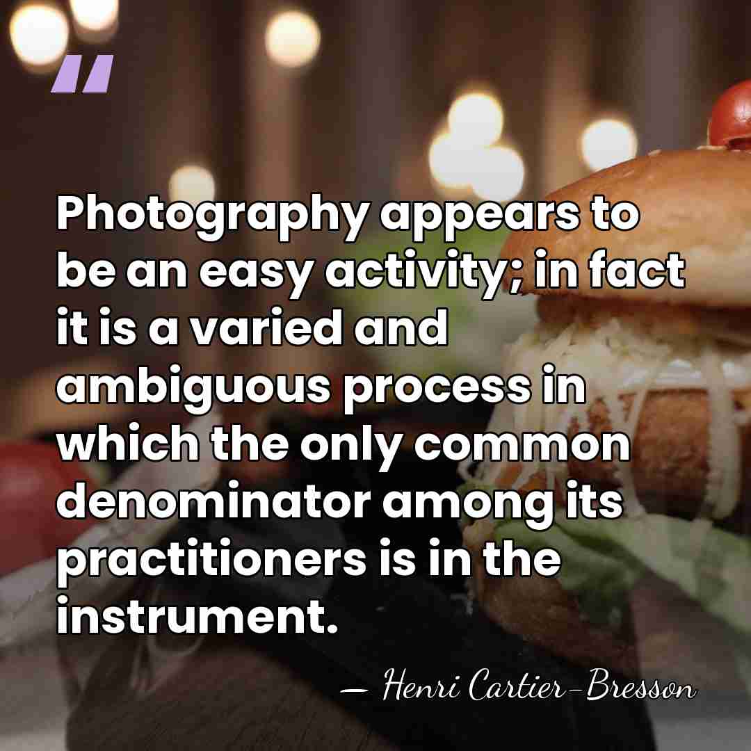 Photography appears to be an easy activity; in fact it is a&hellip; - Henri Cartier-Bresson