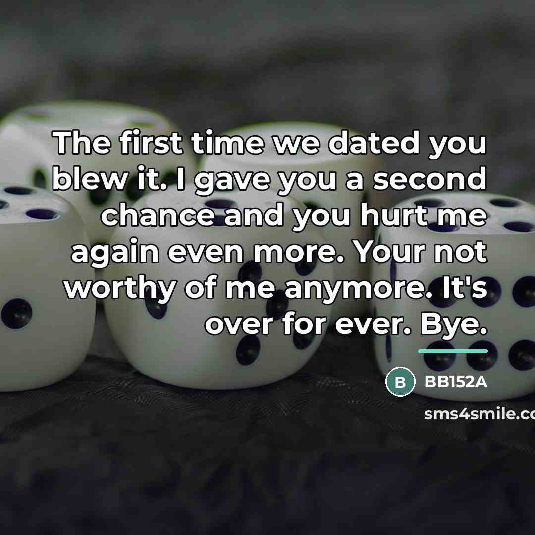 “The first time we dated you blew it. I gave…” quote by Bb152a