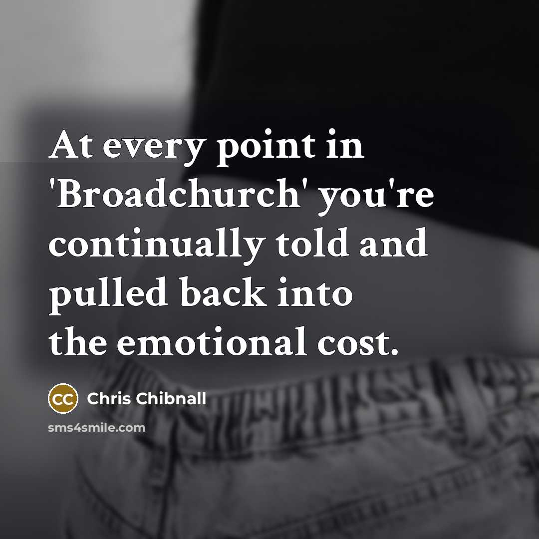 “At every point in 'Broadchurch' you're continually told and pulled…” quote by Chris Chibnall