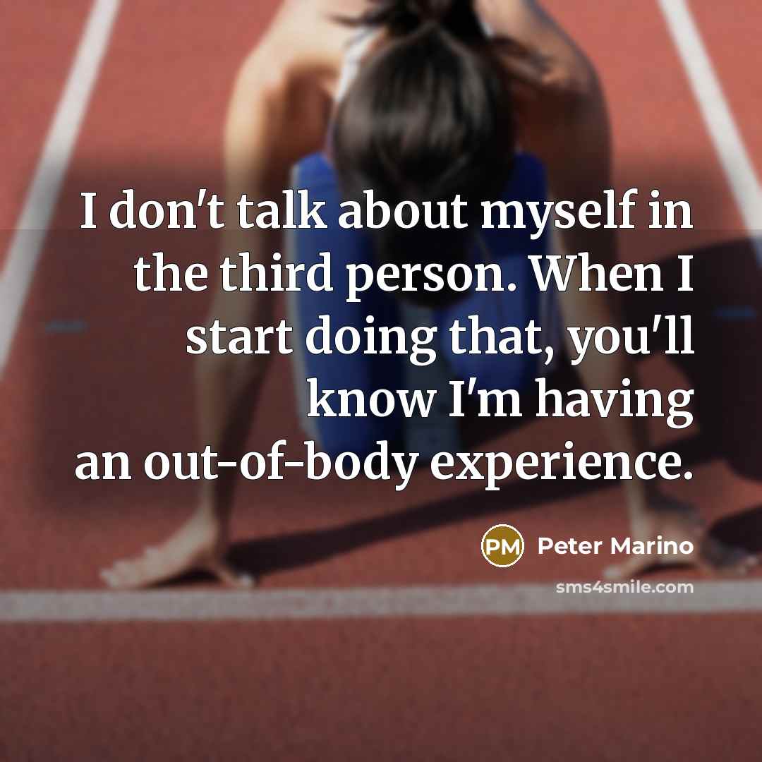 “I don't talk about myself in the third person. When…” quote by Peter Marino