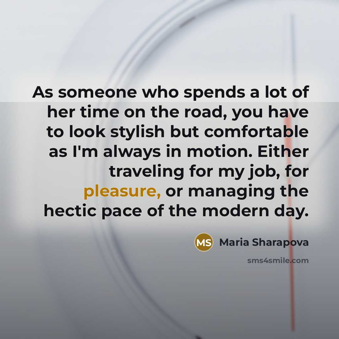 “As someone who spends a lot of her time on…” quote by Maria Sharapova