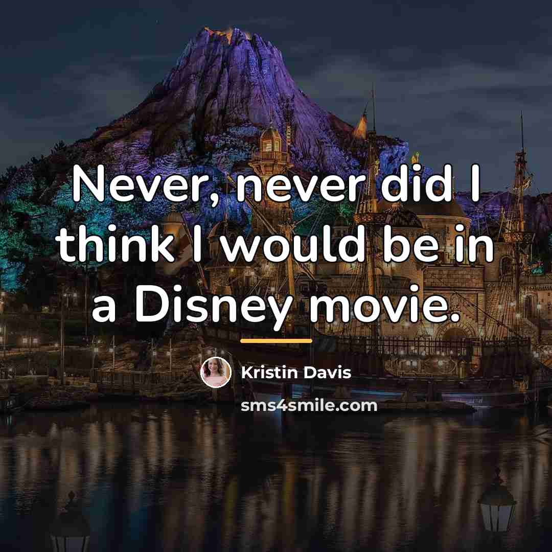 “Never, never did I think I would be in a…” quote by Kristin Davis