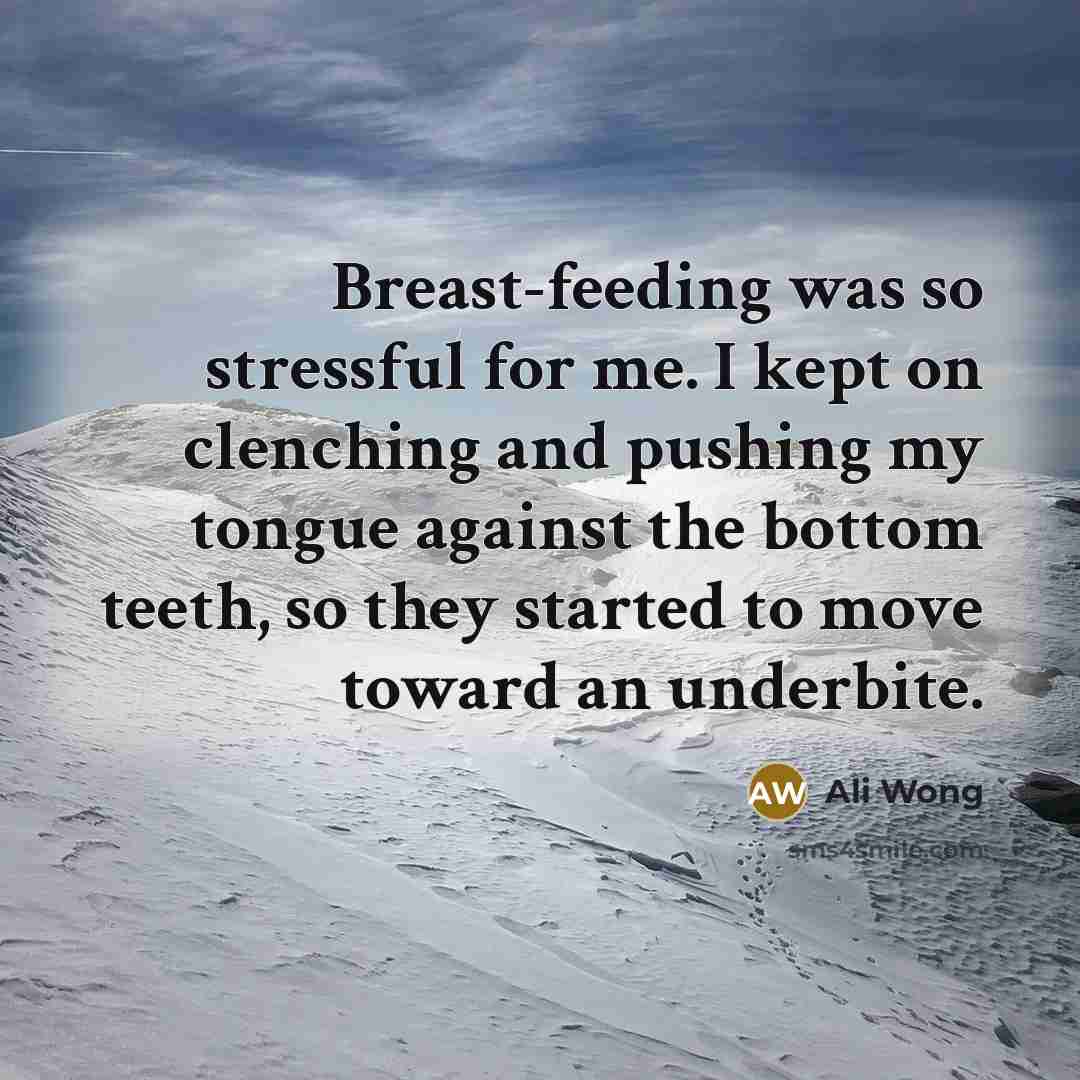 “Breast-feeding was so stressful for me. I kept on clenching…” quote by Ali Wong