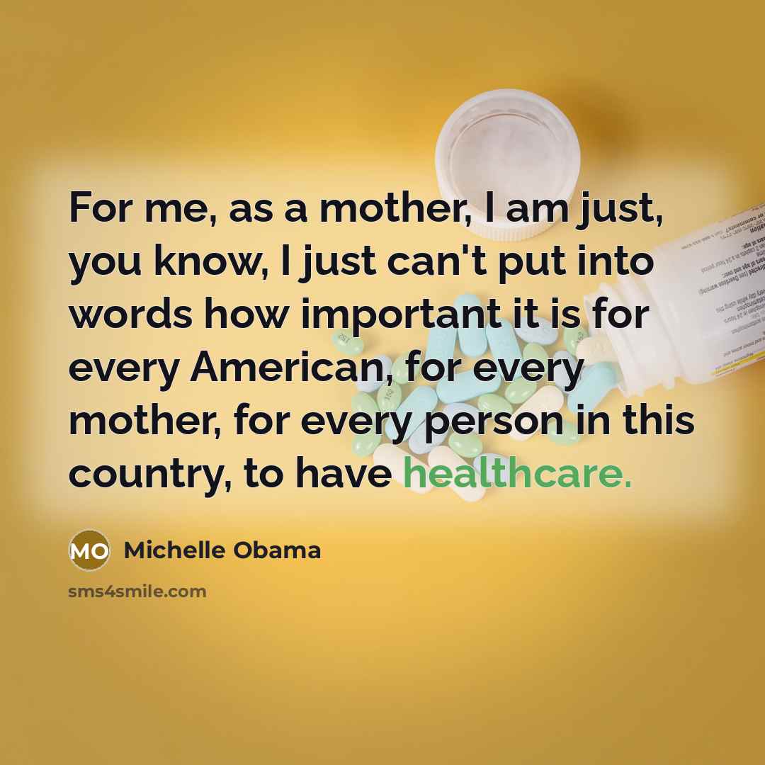 “For me, as a mother, I am just, you know,…” quote by Michelle Obama