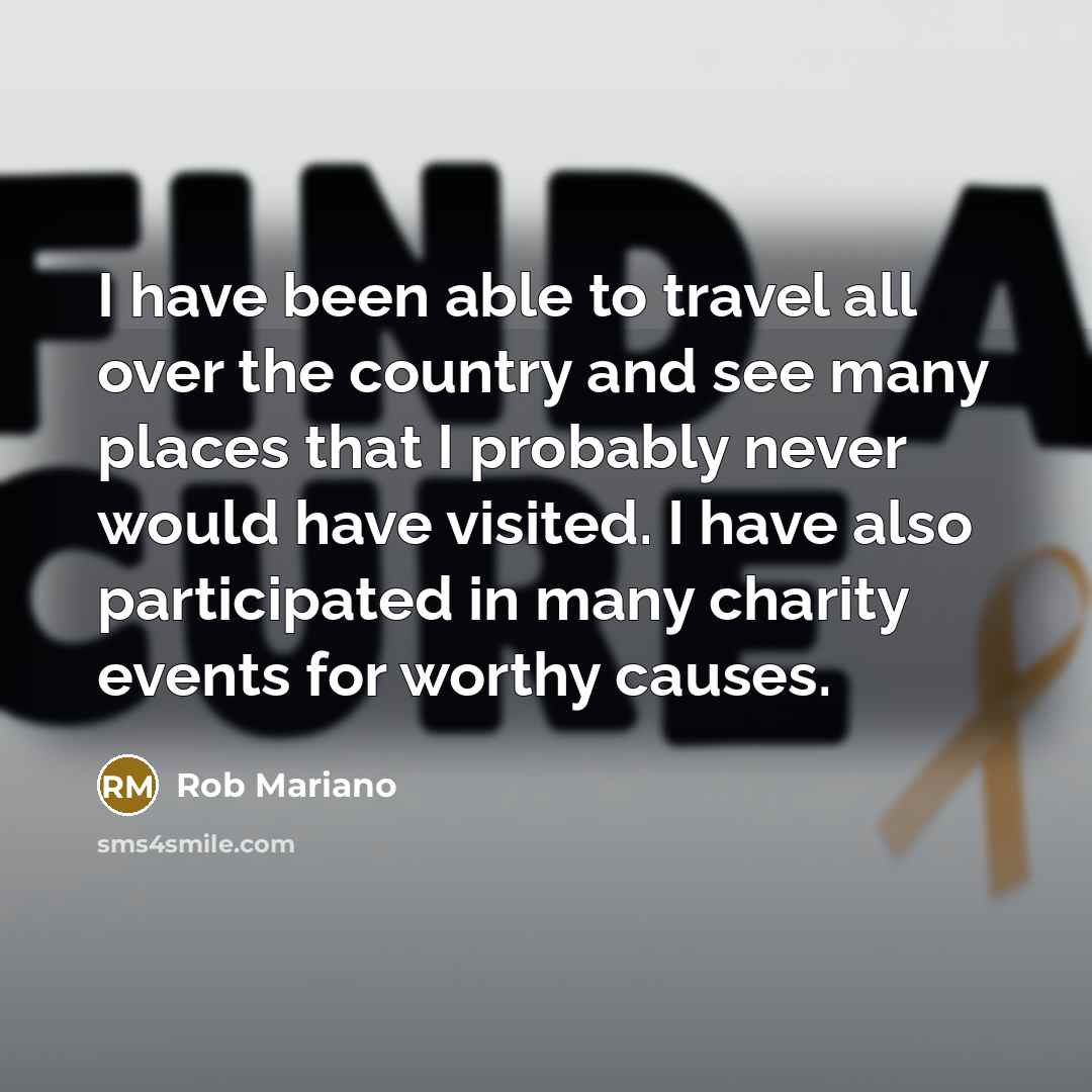 “I have been able to travel all over the country…” quote by Rob Mariano