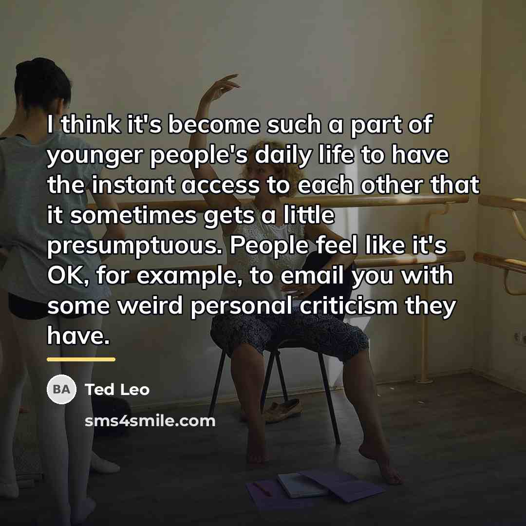 “I think it's become such a part of younger people's…” quote by Ted Leo
