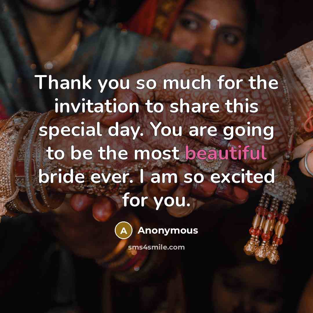 “Thank you so much for the invitation to share this…” quote by Anonymous