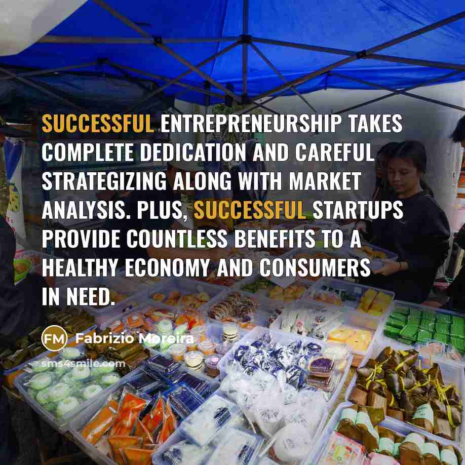 “Successful entrepreneurship takes complete dedication and careful strategizing along with…” quote by Fabrizio Moreira