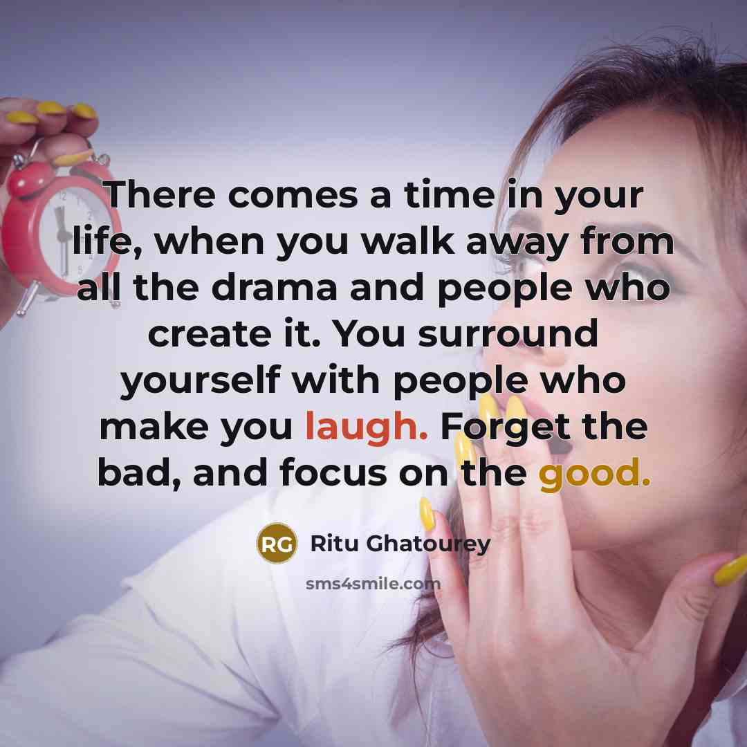 “There comes a time in your life, when you walk…” quote by Ritu Ghatourey