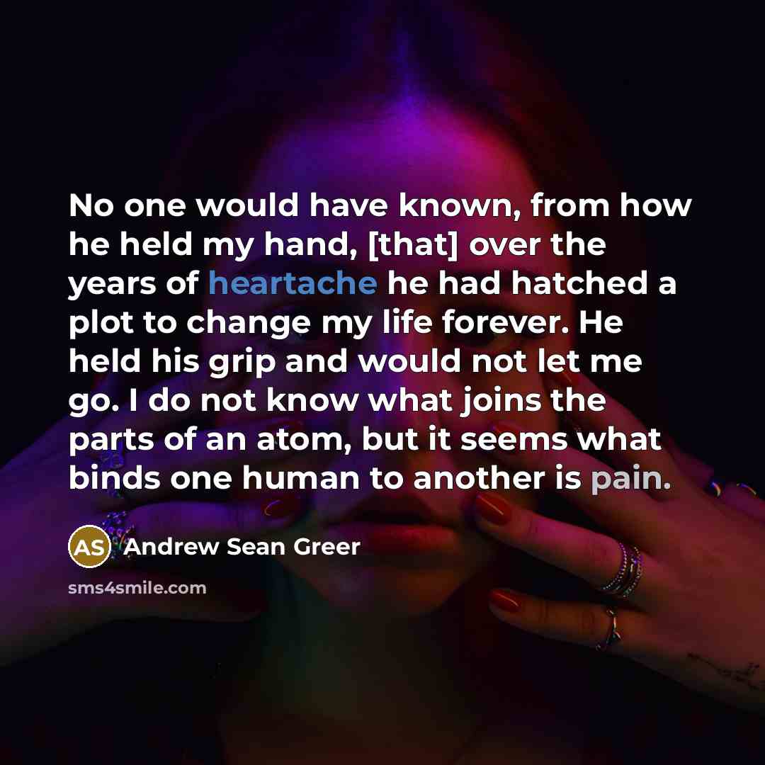 “No one would have known, from how he held my…” quote by Andrew Sean Greer