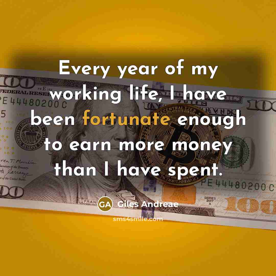 “Every year of my working life, I have been fortunate…” quote by Giles Andreae