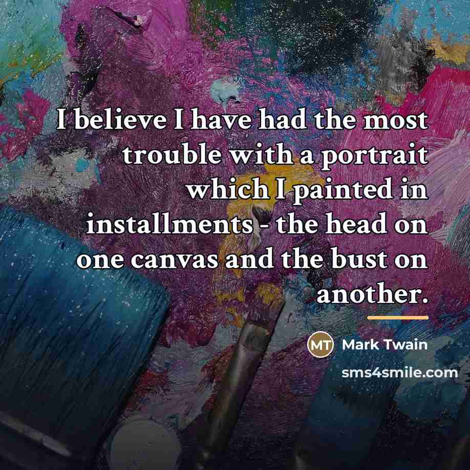 “I believe I have had the most trouble with a…” quote by Mark Twain