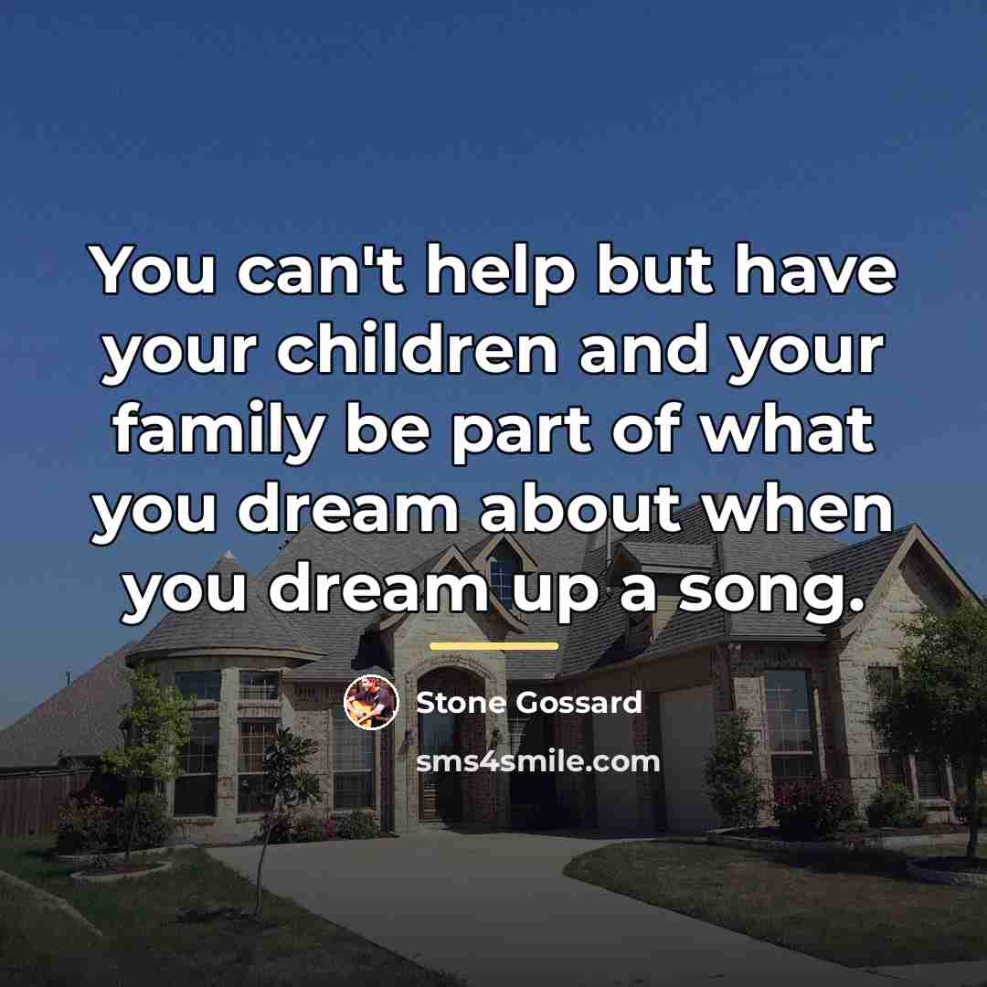 “You can't help but have your children and your family…” quote by Stone Gossard