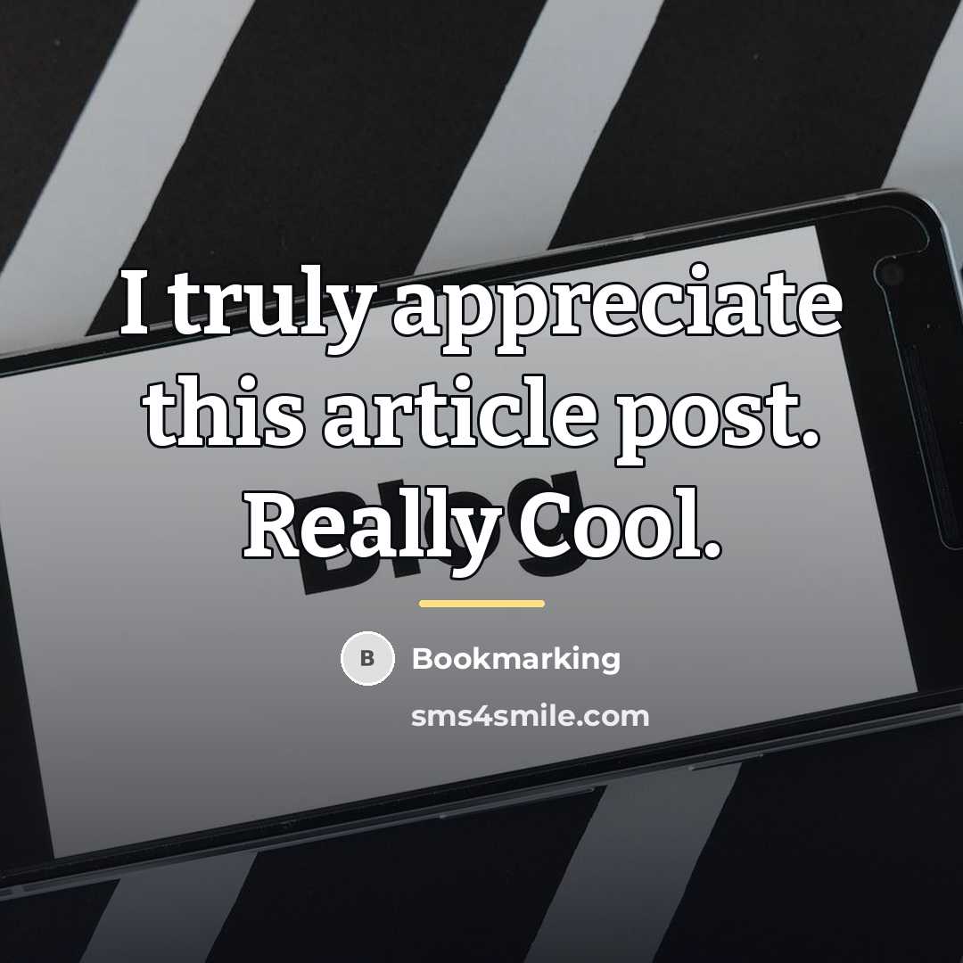 “I truly appreciate this article post. Really Cool.…” quote by Bookmarking