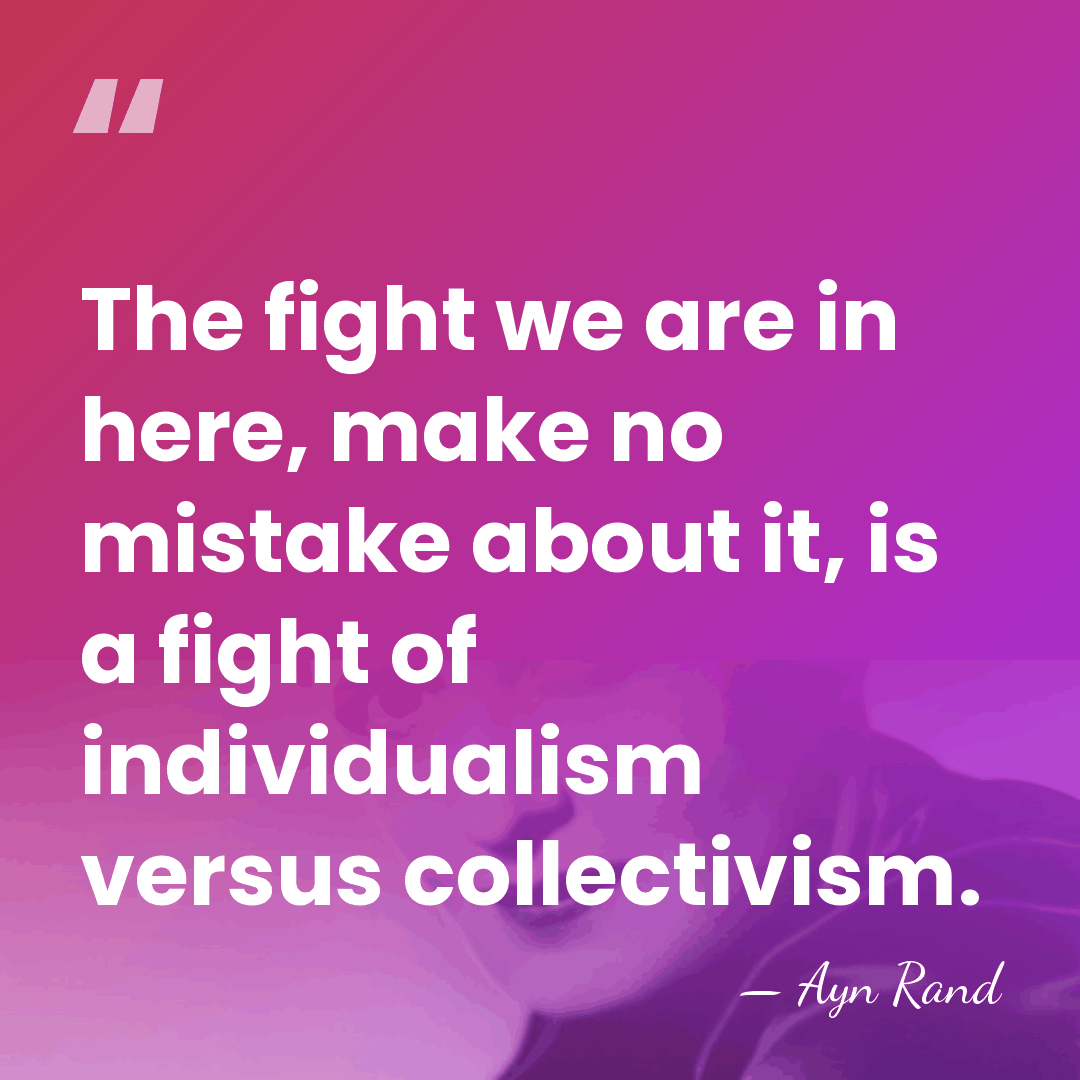 The fight we are in here, make no mistake about it, is&hellip; - Ayn Rand