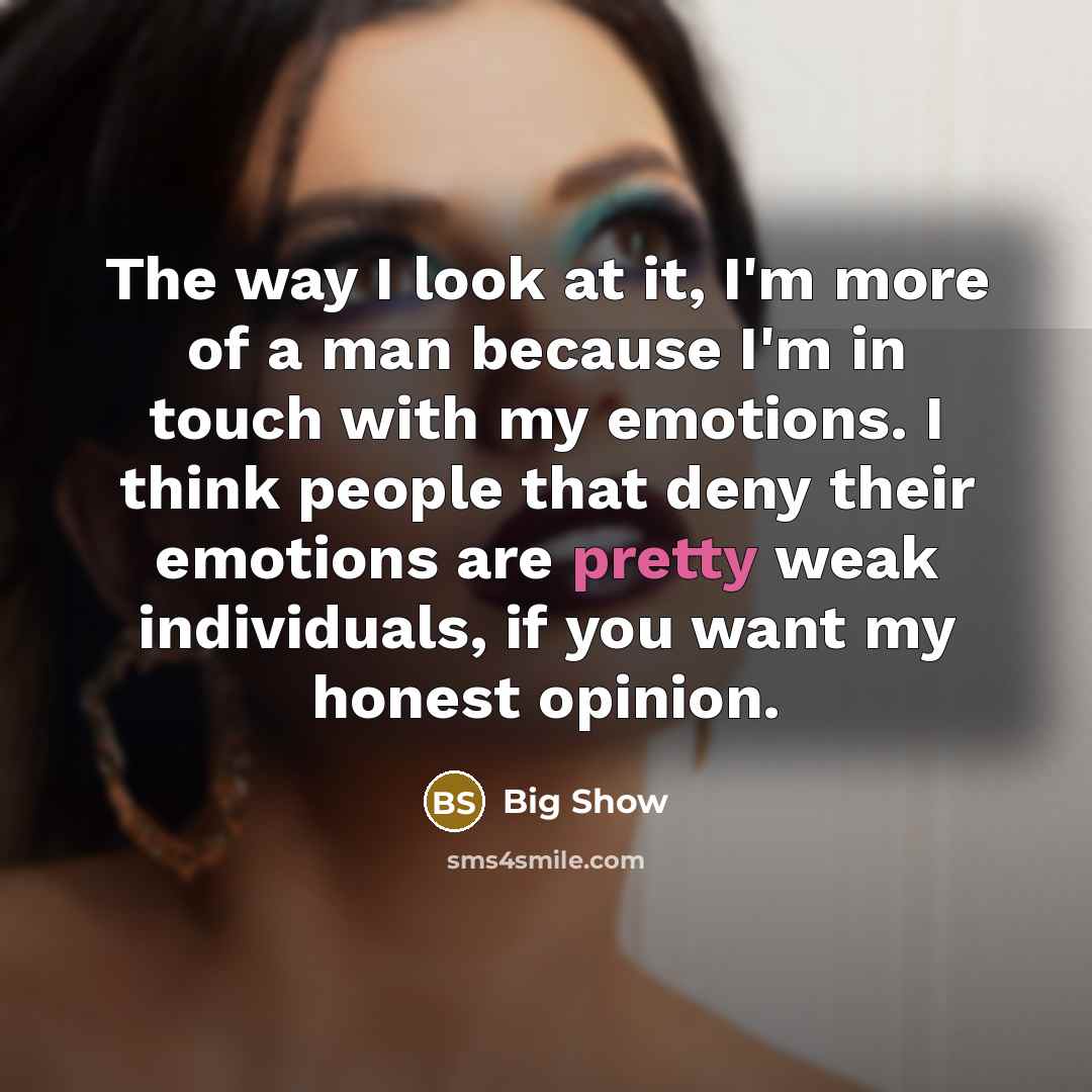 “The way I look at it, I'm more of a…” quote by Big Show