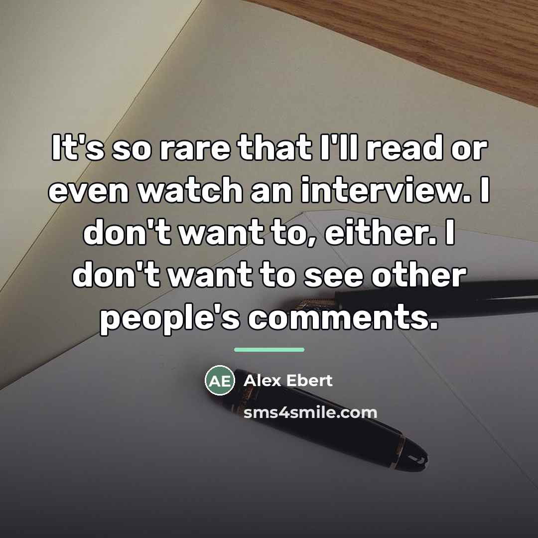 “It's so rare that I'll read or even watch an…” quote by Alex Ebert