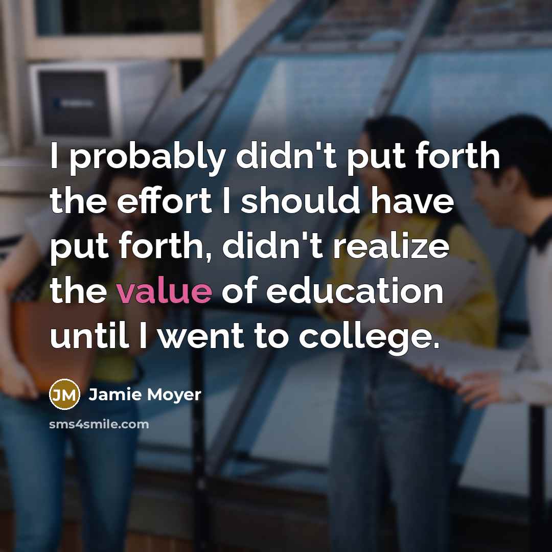 “I probably didn't put forth the effort I should have…” quote by Jamie Moyer