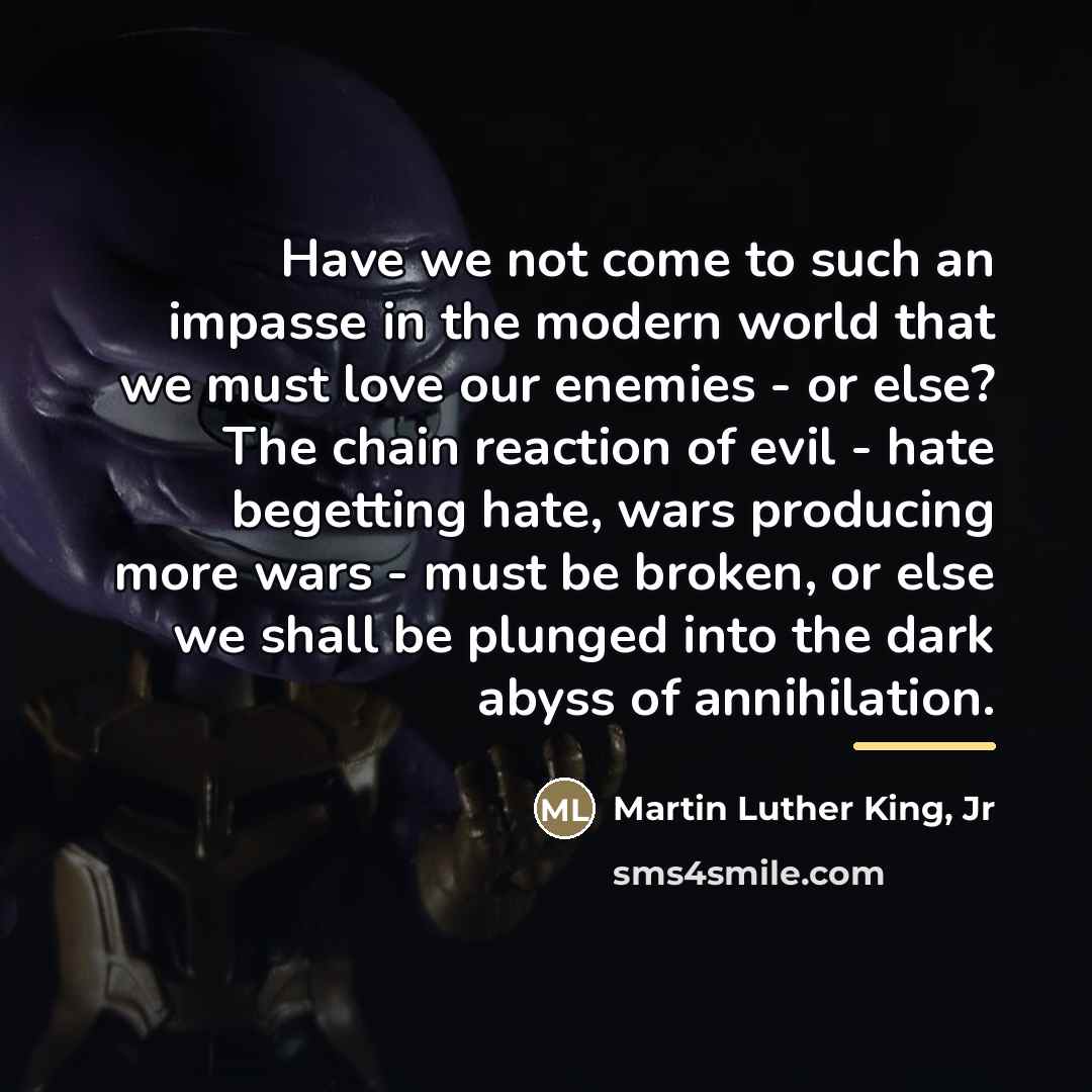 “Have we not come to such an impasse in the…” quote by Martin Luther King, Jr