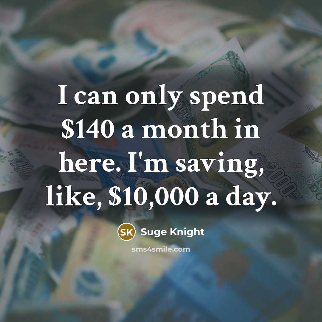 “I can only spend $140 a month in here. I'm…” quote by Suge Knight