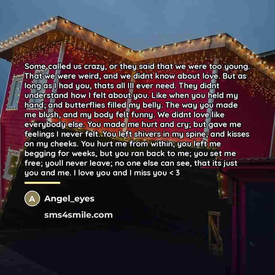 “Some called us crazy, or they said that we were…” quote by Angel_eyes
