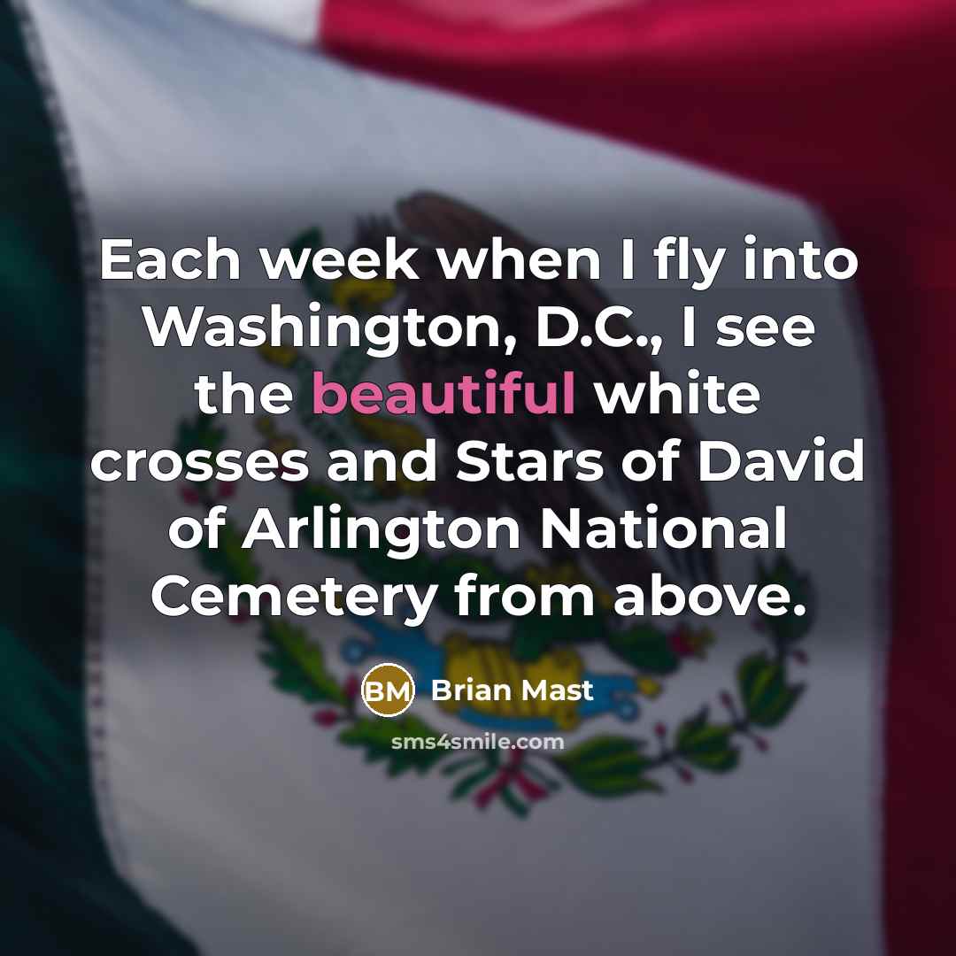 “Each week when I fly into Washington, D.C., I see…” quote by Brian Mast