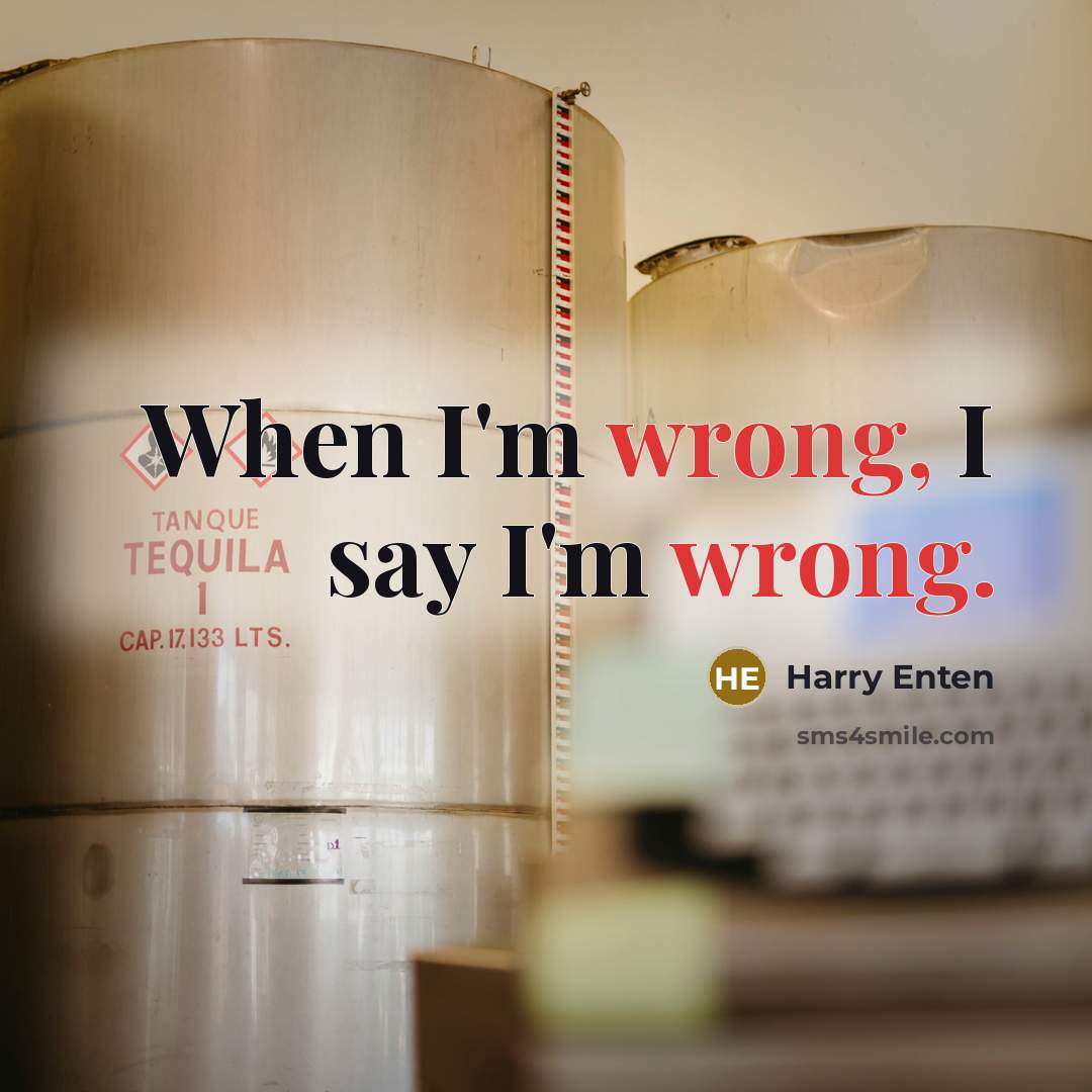 “When I'm wrong, I say I'm wrong.…” quote by Harry Enten