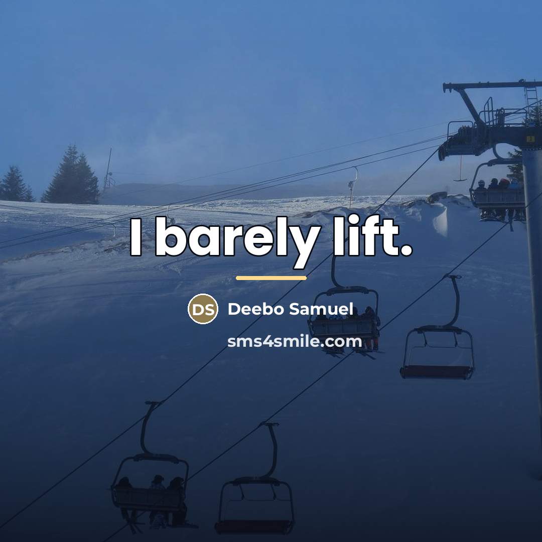 “I barely lift.…” quote by Deebo Samuel