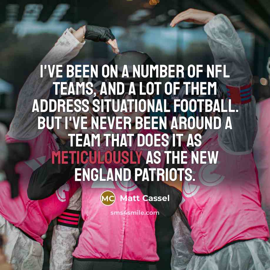“I've been on a number of NFL teams, and a…” quote by Matt Cassel