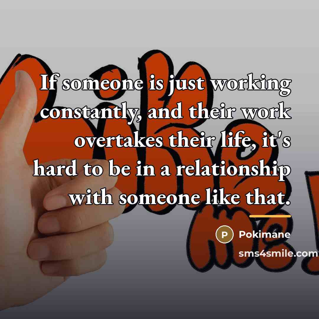 “If someone is just working constantly, and their work overtakes…” quote by Pokimane