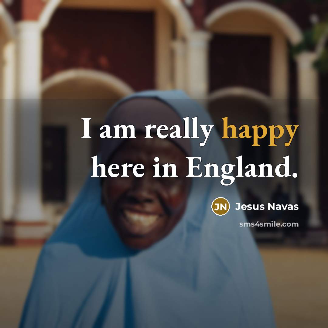 “I am really happy here in England.…” quote by Jesus Navas