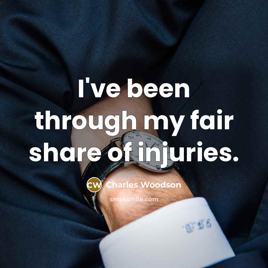 “I've been through my fair share of injuries.…” quote by Charles Woodson