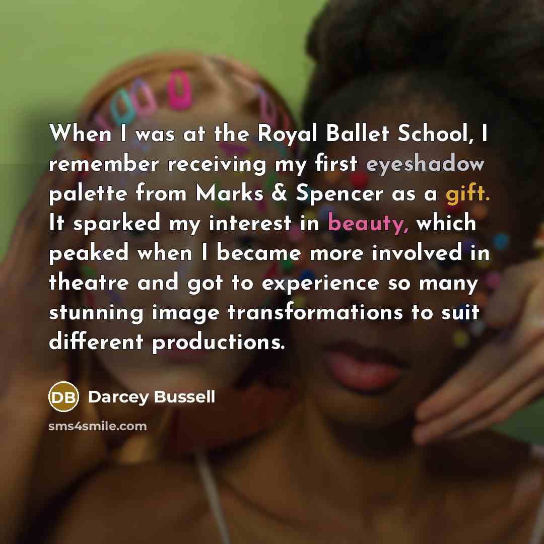 “When I was at the Royal Ballet School, I remember…” quote by Darcey Bussell