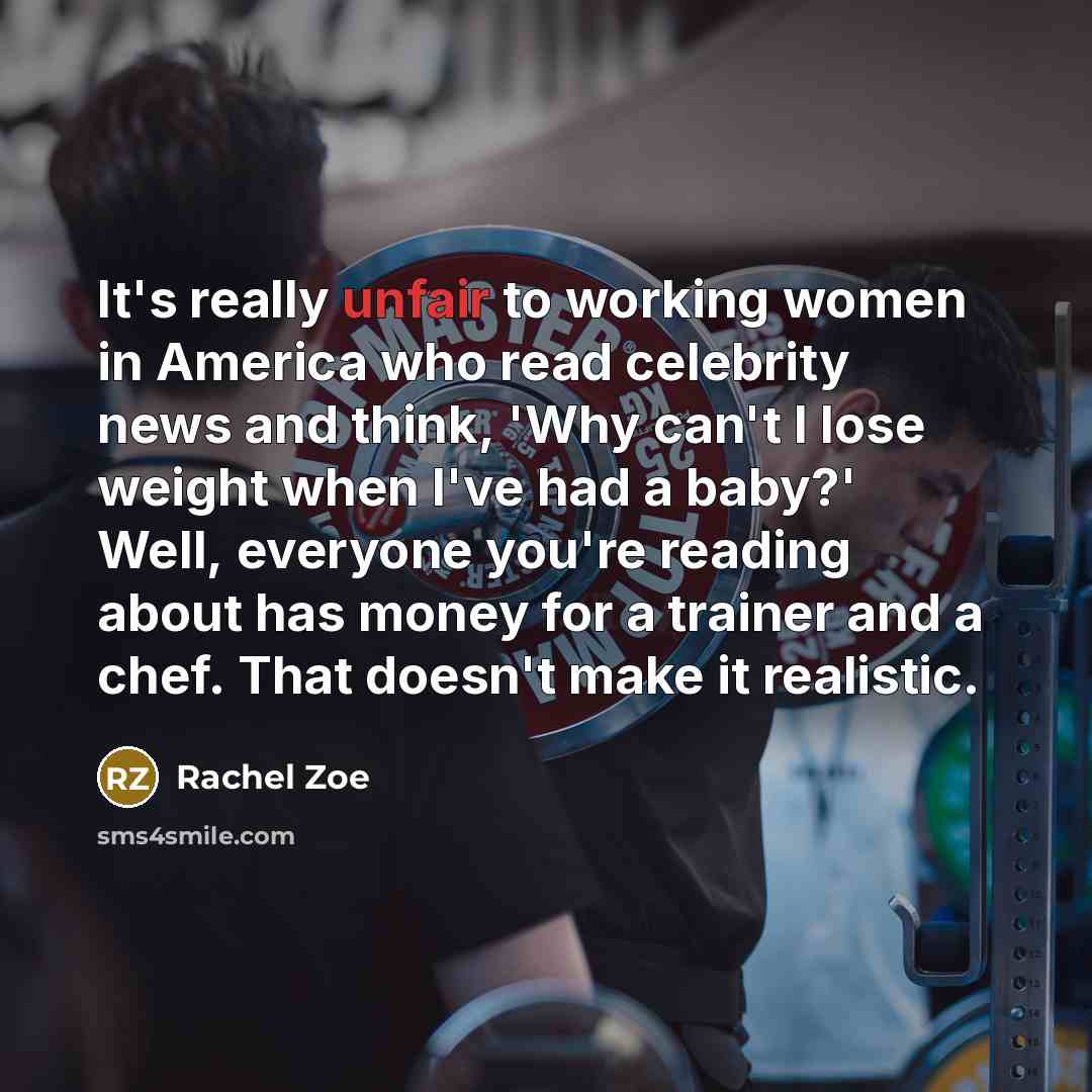 “It's really unfair to working women in America who read…” quote by Rachel Zoe
