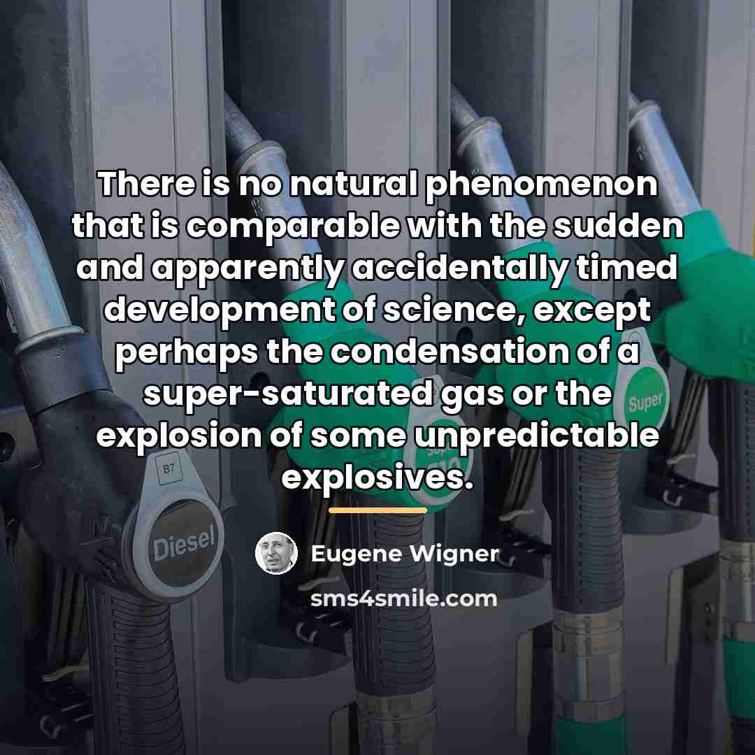 “There is no natural phenomenon that is comparable with the…” quote by Eugene Wigner