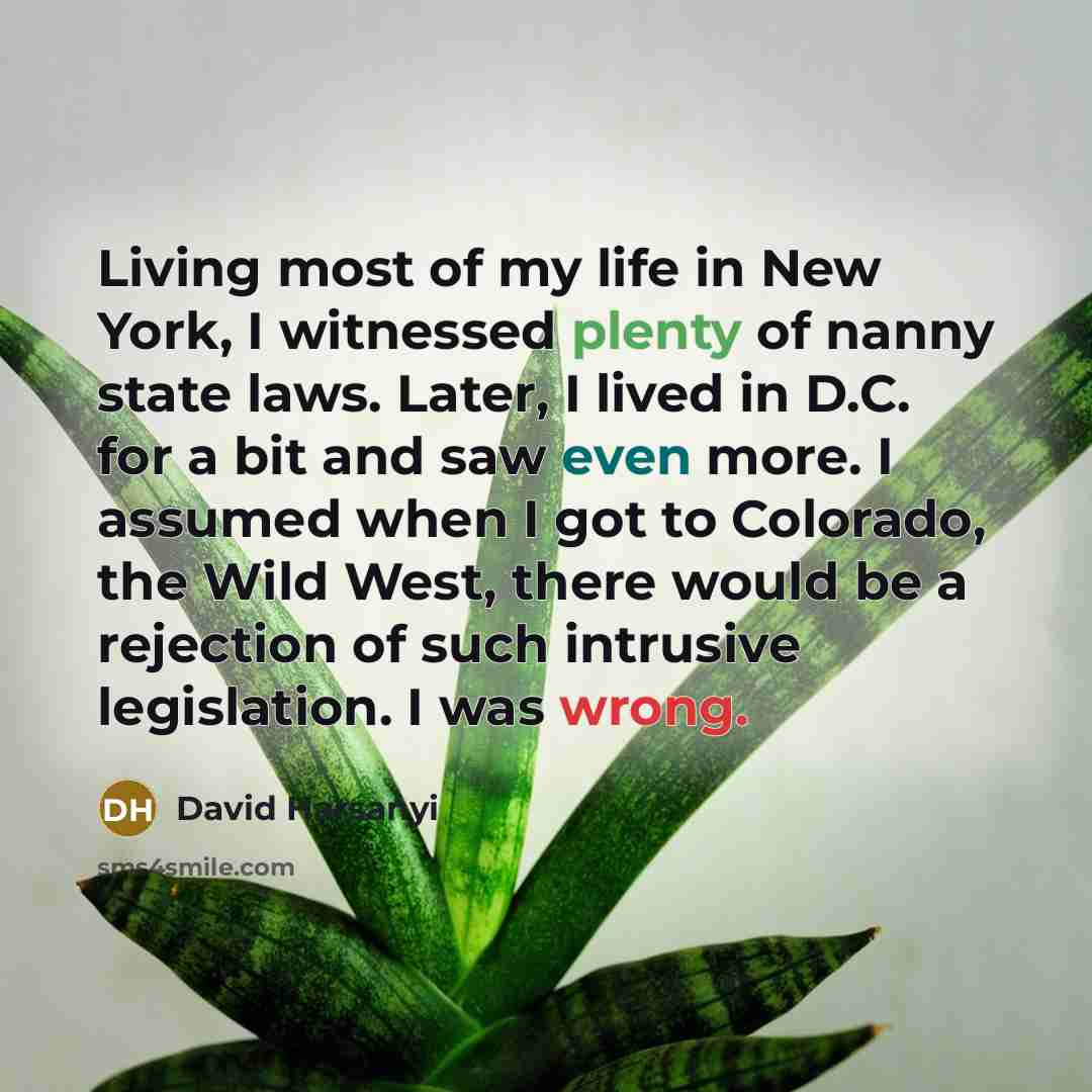“Living most of my life in New York, I witnessed…” quote by David Harsanyi