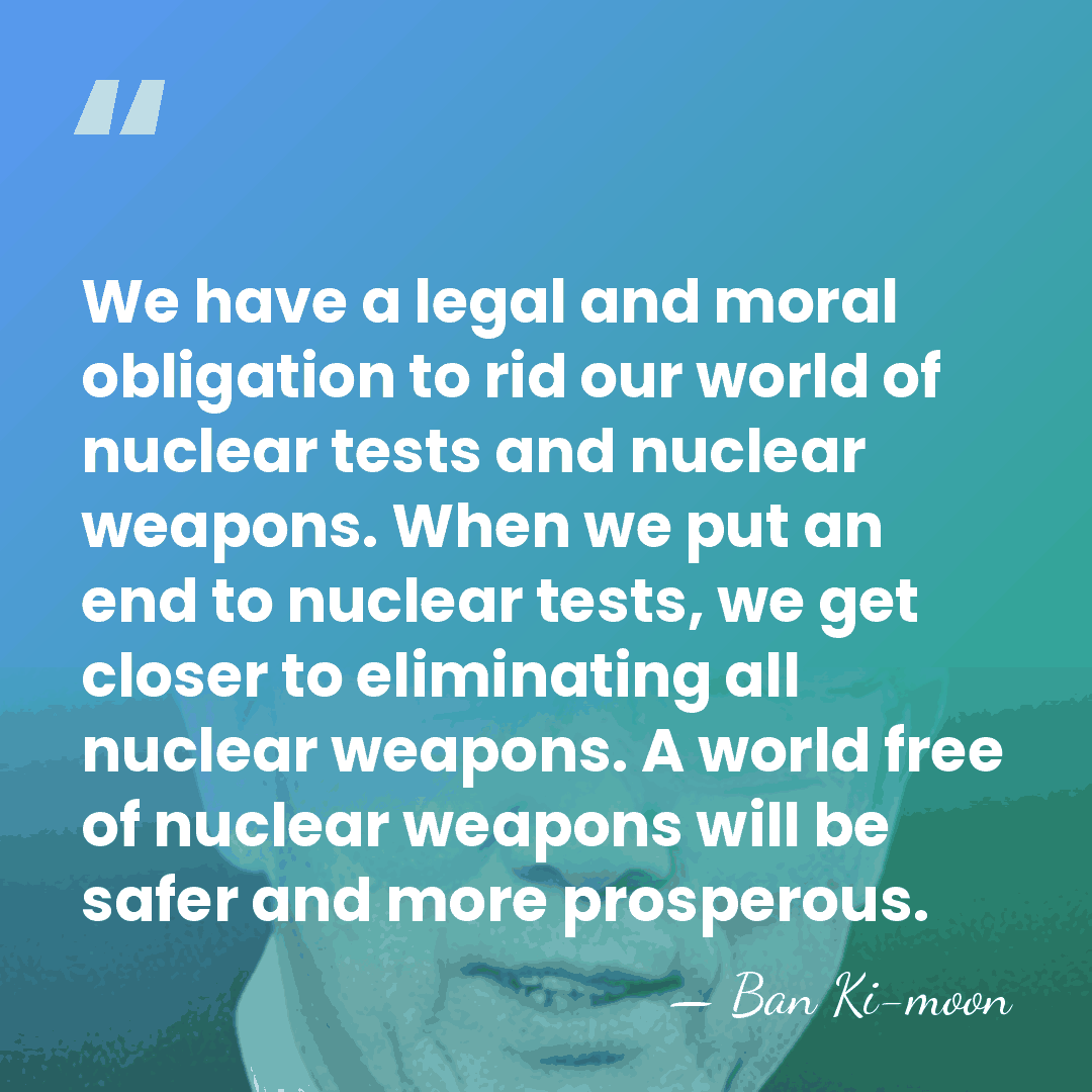 We have a legal and moral obligation to rid our world of&hellip; - Ban Ki-moon