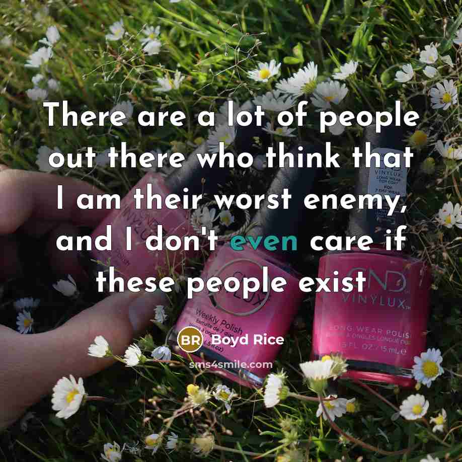 “There are a lot of people out there who think…” quote by Boyd Rice